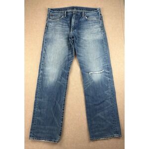 Polo Ralph Lauren Jeans Men 35x32 Stratford‎ Wash Classic Fit Mid Rise Denim